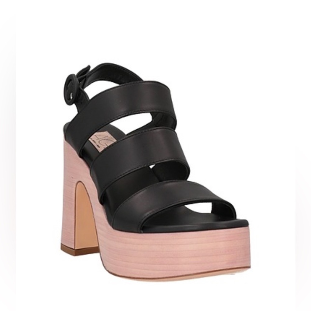NWOT- AGL Attilio Giusti Leombruni Sista Slingback Platform Sandal EUR 39 US 9